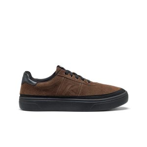 Men's KM4 Leather Sneaker | Dark Earth/Black