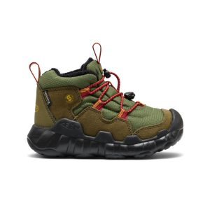 Little Kids' Hypowser Waterproof Chukka | Forest Night/Garnet