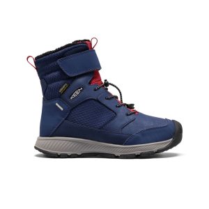 Big Kids' Skua Waterproof Winter Boot | Naval Academy/Garnet