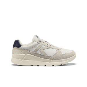 Women's KM2 Leather Jogger | Birch/Naval Academy
